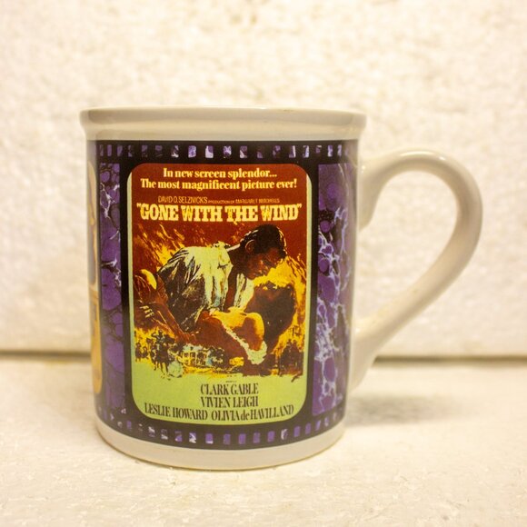 Vintage Gone with the Wind 1995 Movie Poster Mug - Picture 1 of 5